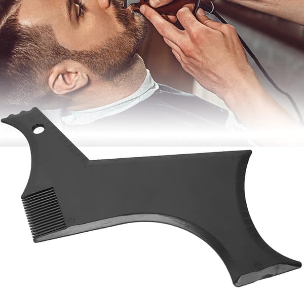 1 Beard Shaping & Styling Tool with Comb, Suitable for Men