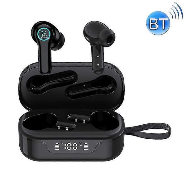 Bluetooth-hodesett svart