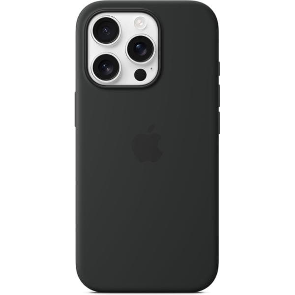2026 seneste eksplosion Apple silikoneskal med MagSafe til iPhone 16 Pro - Sort[GPA]
