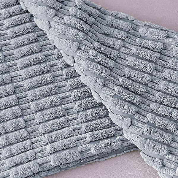 Putetrekk 2 stk Boho dekorative pynteputetrekk Rustikk moderne gårdshus Gray blue One Size