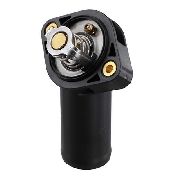 Termostat og hus kompatibel med JEEP Wrangler JK 2007-2011 3.8L 04666149AA 4666149AA Black