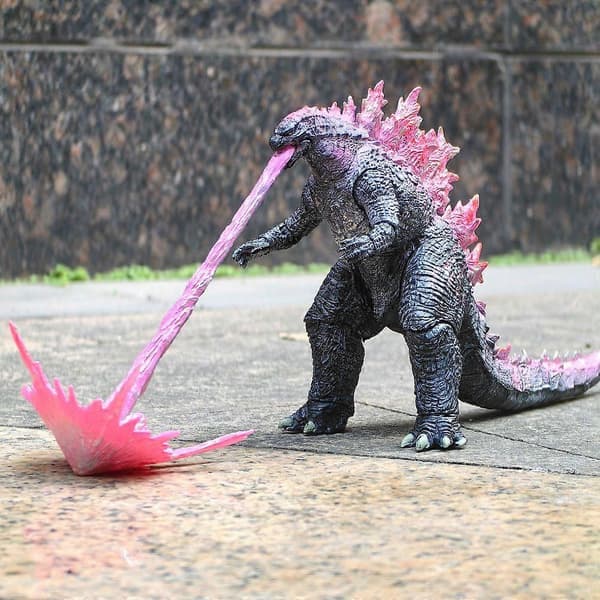 NECA 2024 Godzilla vs Kong Burning Godzilla Model Legetøj 16CM Æskesæt