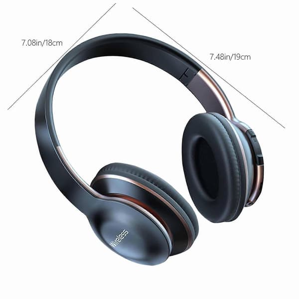 Högkvalitativt och hantverksmässigt Bluetooth-headset Trådlöst samtalsheadset Subwoofer Live 5.0 Bluetooth-headset Black