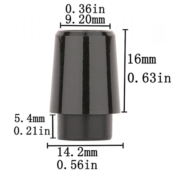 12st golfhylsor kompatibla med strykjärn 0,355 tums spetsjärnskaft Golfklubbskafthylsaadapter