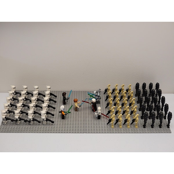 Star Wars Battle Set Fase 1 Clone Troopers Droider Tilpasset Sæt 66 dele