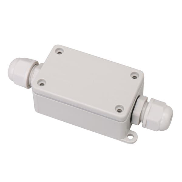2 stk. IP65 udendørs ledningsforbinder samledåse & T06-MM3S terminal