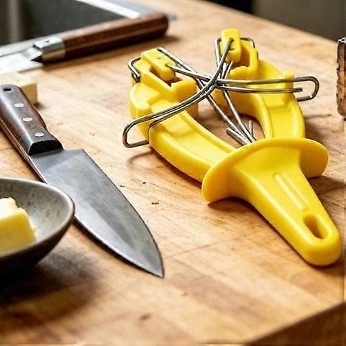 Knivsliber i rustfrit stål med beslag, professionel vedligeholdelsessliber til køkkenknive