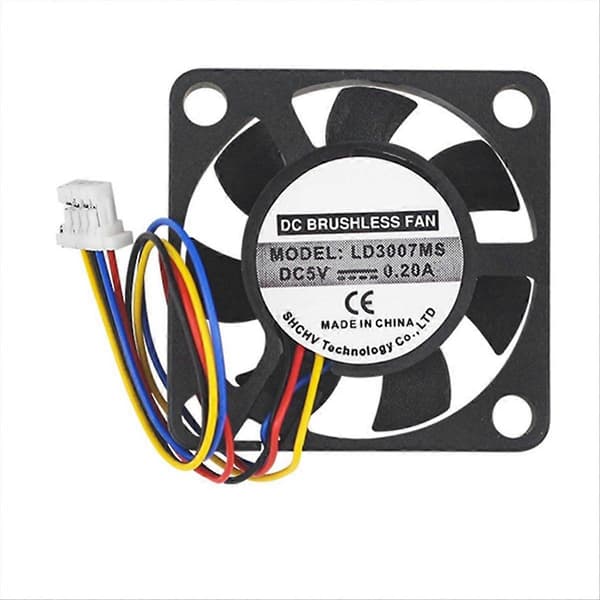 Til Raspberry Pi 5 Køleventilator 4Pin JST Terminalstik Multifunktion 5. Generation Special 3007 Heatsink Fan