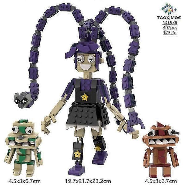 2026 Poppy Playtime Byggeklods Lily Lovebraid Prototype Actionfigur Legetøj A++ D