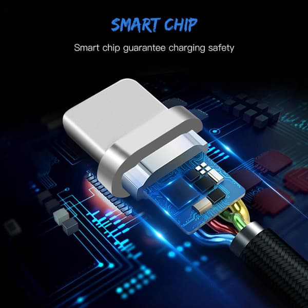 2-PAKKE Hurtiglading 2M USB-C kabel /lader / ladeledning Svart black