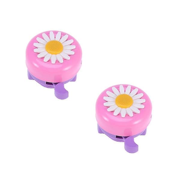 2 stk. Cykelklokke med Blomst