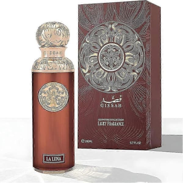 GISSAH Arabisk Parfym 200ml Långvarig Dam Mellanöstern Doft Orange