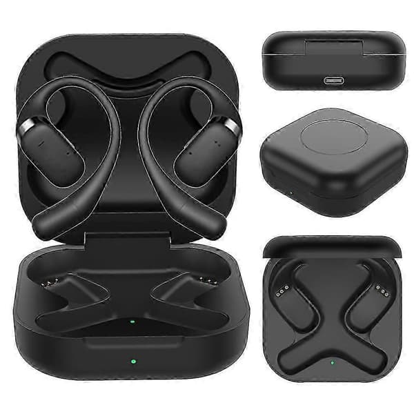 600mAh ladeetui erstatning for Shokz OpenFit T910 Open Ear-hodetelefoner