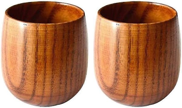2 stk naturlig trekopp Jujube trekopp Tretekopp, Trekopp
