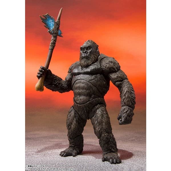 King Kong Actionfigur - King Kong Legetøjsfigur - Godzilla VS. Kong Legetøj