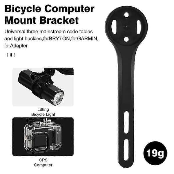 Sykkelcomputerholder for Garmin Edge-serien GOPRO. Nylon sykkel GPS