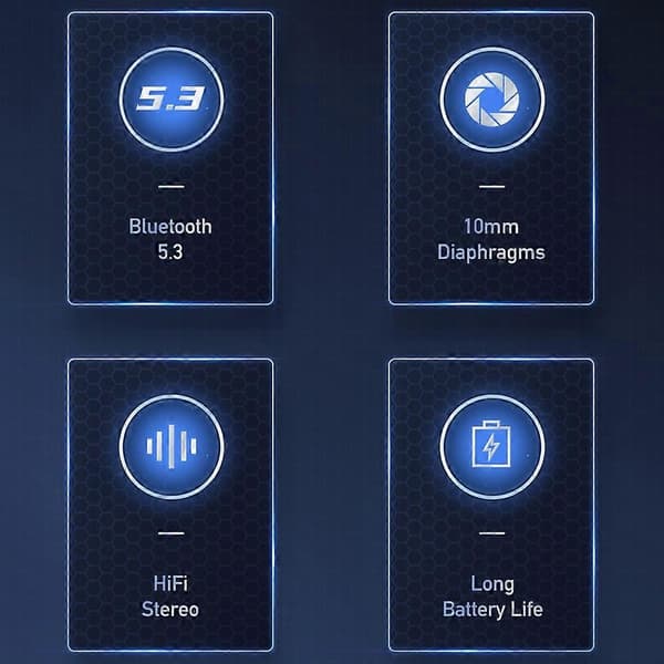 awei T52 Langattomat Bluetooth-pelikuulokkeet