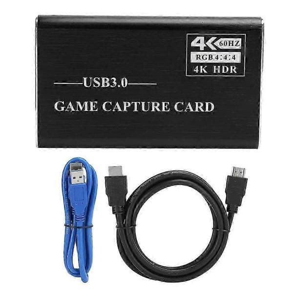 Usb3.0 Hdmi Videooptagelse Driverfri 4k 1080p Grabber Optageboks Til Livestreaming