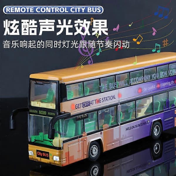 1/76 London Bus Dobbeltdækkerbus Grøn Simulering Legeringsmodel/Britbus
