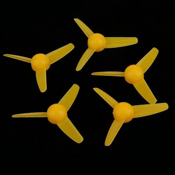 3X 5 stykker 3-bladet propel 80mmx2mm CW CCW til Quadcopter Multicopter RC