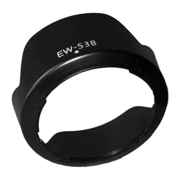 49mm modlysblænde til RF-S 10-18mm F4.5-6.3 STM-objektiv, EW53B modlysblænde beskytter Svart
