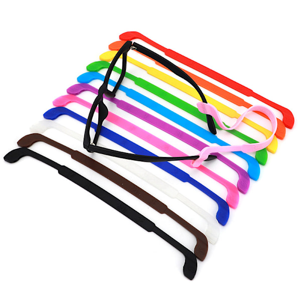 12-pack glasses straps Anti-Slip Silicone Glasses straps Glasses R