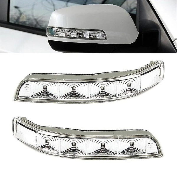 Bil backspegelljus Blinkers LED-indikator sidomarkering för 12-15 Kia Sorento OEM 876132p000 H9ee Right