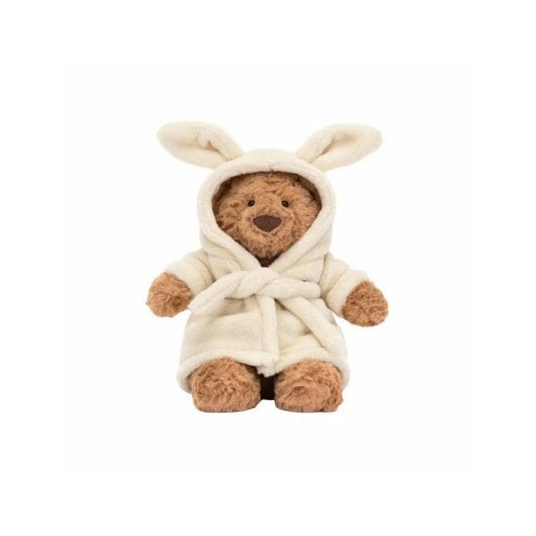 2026 seneste eksplosion Jellycat Tøjdyr Bartholomew Bear Badekåbe