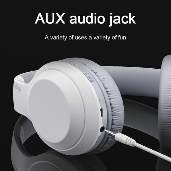 Headset Bilateral Stereo Trådløst Bluetooth Headset Bærbart Bluetooth Headset Sammenfoldeligt Headset