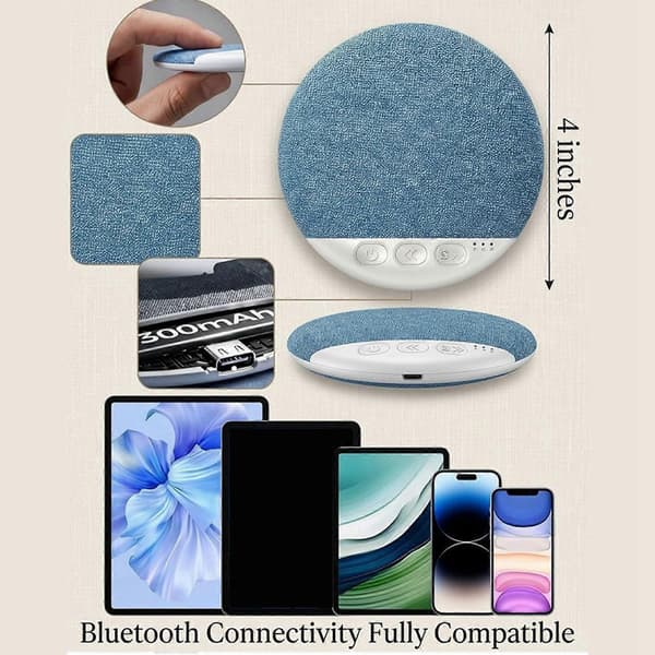 3 STK Under Pute Søvnhøyttaler Bluetooth 5.4 med Tidsinnstilt Hvit Støy HiFi Stereo Lyd Ultratynn Under Pute Lydplanke Rosa, verde e blu