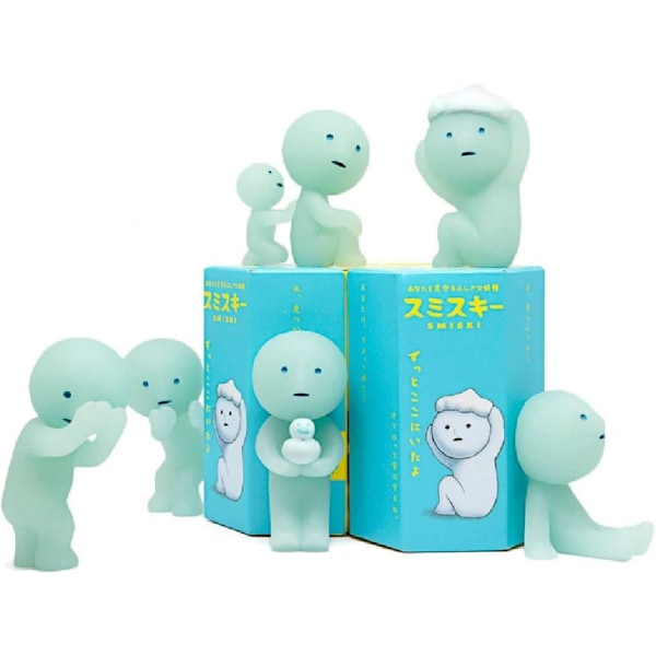 Ægte Smiski Corner Luminous Elf Series Blind Box, Figur Gave, Tilfældig Stil, 1 stk Bath