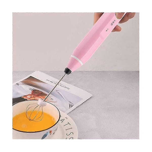 Mini sähköinen käsisekoitin USB-sähkövatkaimella cappuccinoa varten, B Rosa
