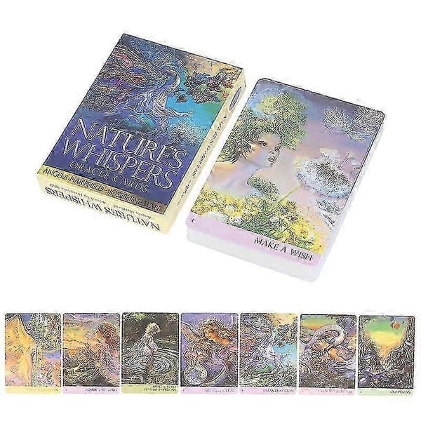 Natures Whispers Oracle Cards Tarotkort Party Prophecy Divination Brädspel 25-26s