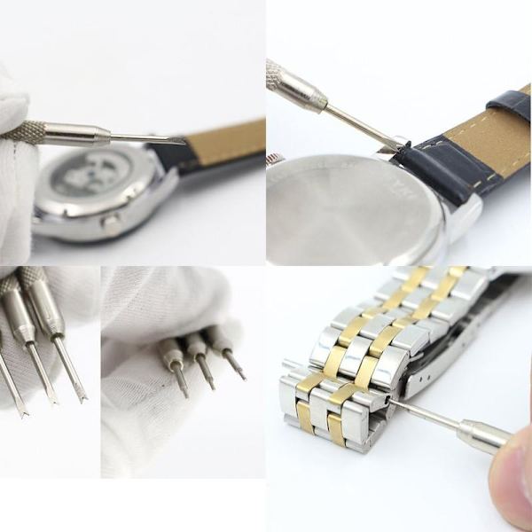 3pcs Double-ended Pin Tool Spring Bar Tool For Watch Strap Re