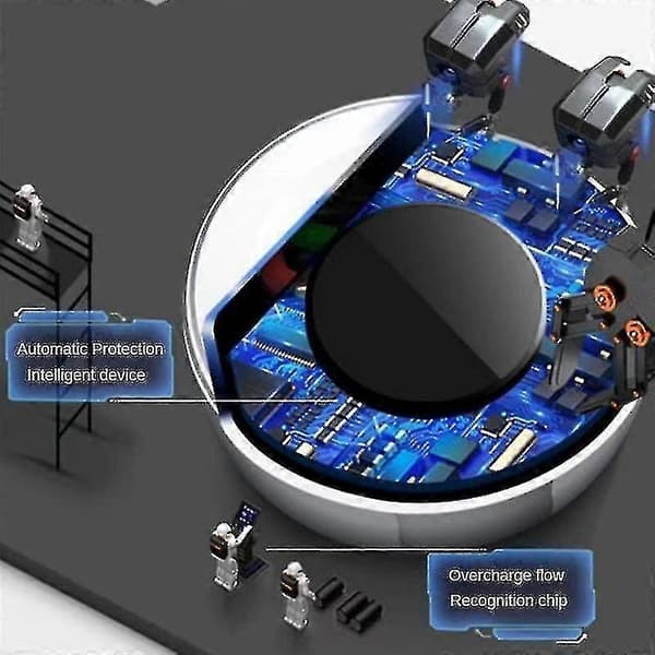 Lader for Huawei Watch GT GT3 / GT2 Pro / GT Runner Watch D Ultimate magnetisk lading white