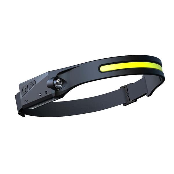 MC Outdoor Headlamp Wholesale LED Running Light Work Light Mountaineering Camping Maintenance Dual Light Source COB Sensor Headlamp