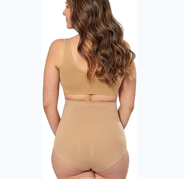 Veeki Body Shaper Magekontroll Truser Shapewear For Kvinner --- Hudfarge Størrelse 4xl