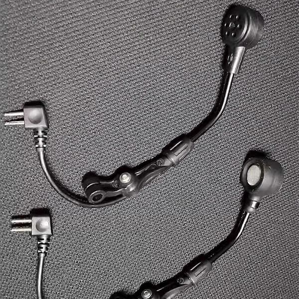 Peltor VI/XPI Mikrofonudskiftning til Comtac Headset Tilbehør Ny js VI Kort linje