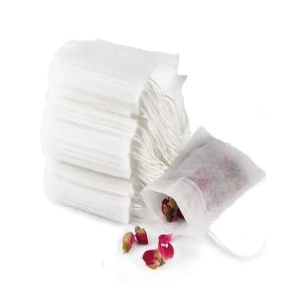 Tomme teposer for løs te - teposer 100 stk -
