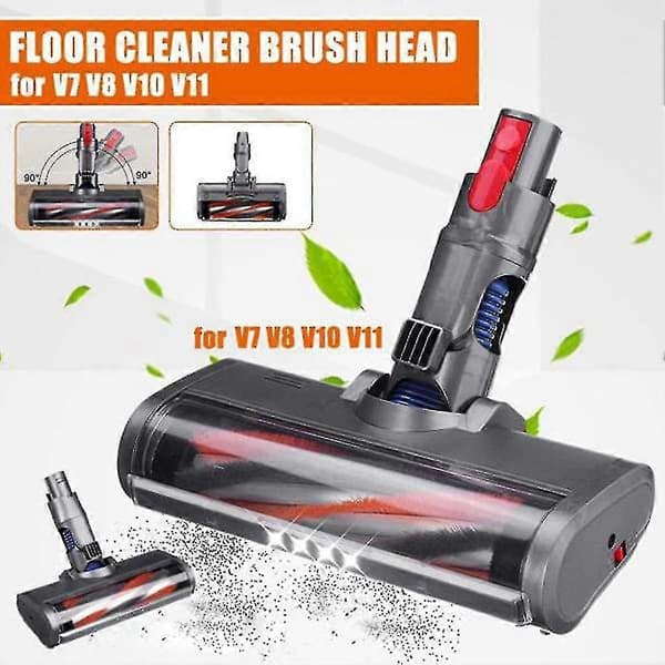 Gulvbørstehode for Dyson V7 V8 V10 V11 V15 støvsuger rullebørste