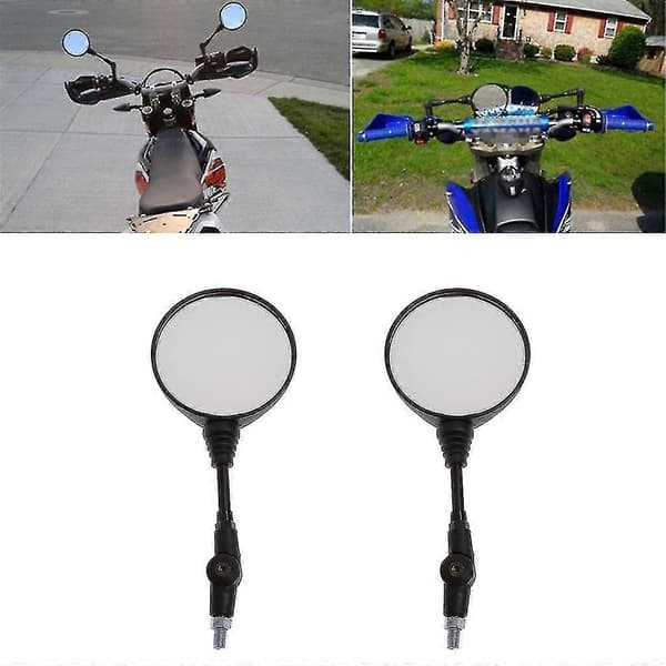 Universell vikbar motorcykel sidospegel 10 mm för Yamaha Honda