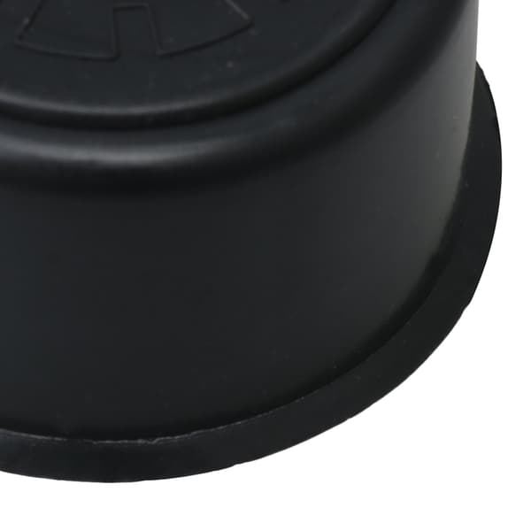 4 STK Svarte 45 mm diameter sofaben Gulvbeskytter for møbelbordben