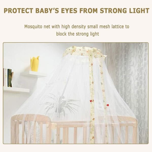 Baby Mosquito Net Polyester Bed Canopy Princess Newborn Mu