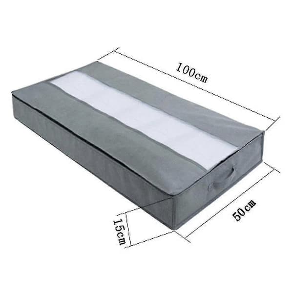 2-pack förvaringsväska under sängen LIGHT GRAY