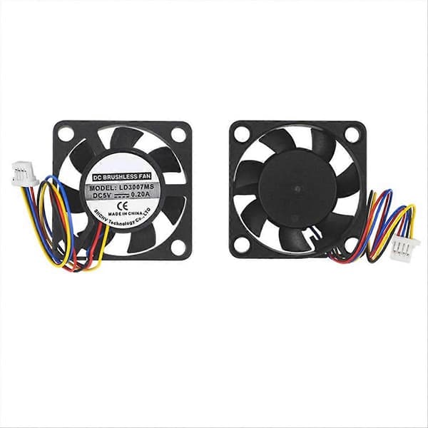 Til Raspberry Pi 5 Køleventilator 4Pin JST Terminalstik Multifunktion 5. Generation Special 3007 Heatsink Fan