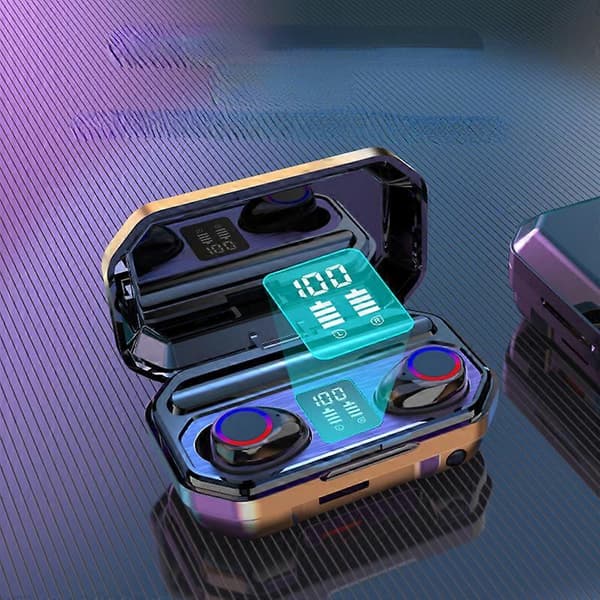 Bluetooth-hodesett digitalt display berørings-Bluetooth-hodesett 5.0