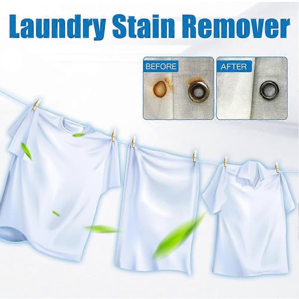 Natural Stain Remover for Clothes Effectively Removes Stubborn Stains for Home Use 1pc
