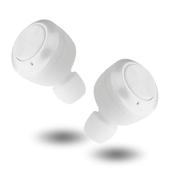 BTH-A6 Trådløs Bluetooth 5.0 øretelefon med magnetisk ladeboks White
