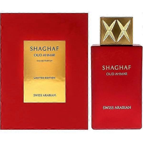 Højkvalitets arabisk Shaghaf Oud Tonka arabisk parfume til mænd og kvinder Red 75ml