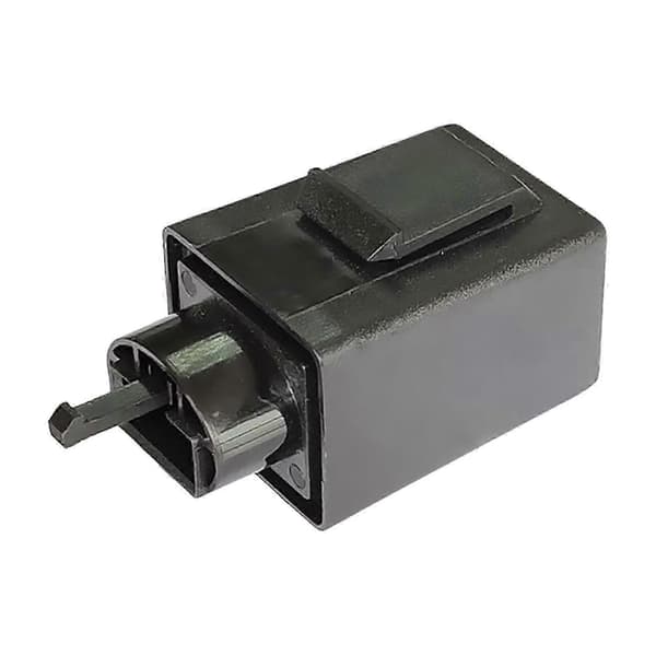 Blinkrelæudskiftning 12v Universal 3-benet til LED-blinklys 3cm x 2.9cm x 6.5cm Black